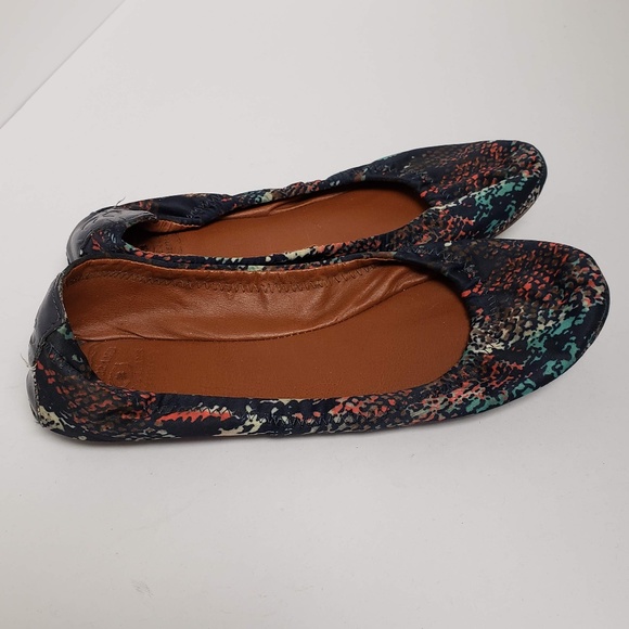 Lucky Brand Shoes - Lucky Brand Multi Colored Snakeskin Flats, sz 7.5